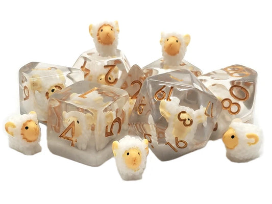 Old School Dice Animal Kingdom - Sheep