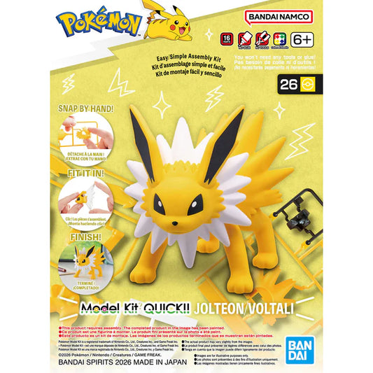 Pokemon Model Kit: Jolteon/Voltali