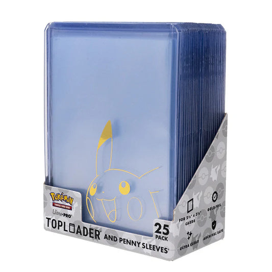 Pokemon TopLoader and Penny Sleeves 25 Pack