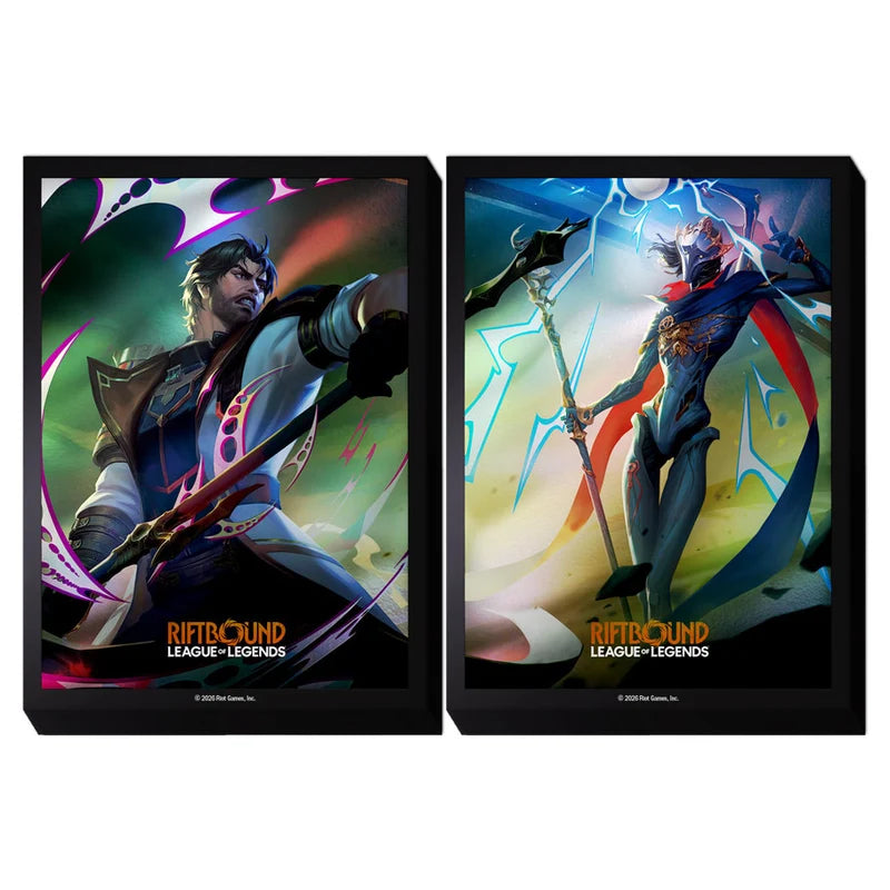 Riftbound: 100 Art Sleeves - Jayce vs Viktor