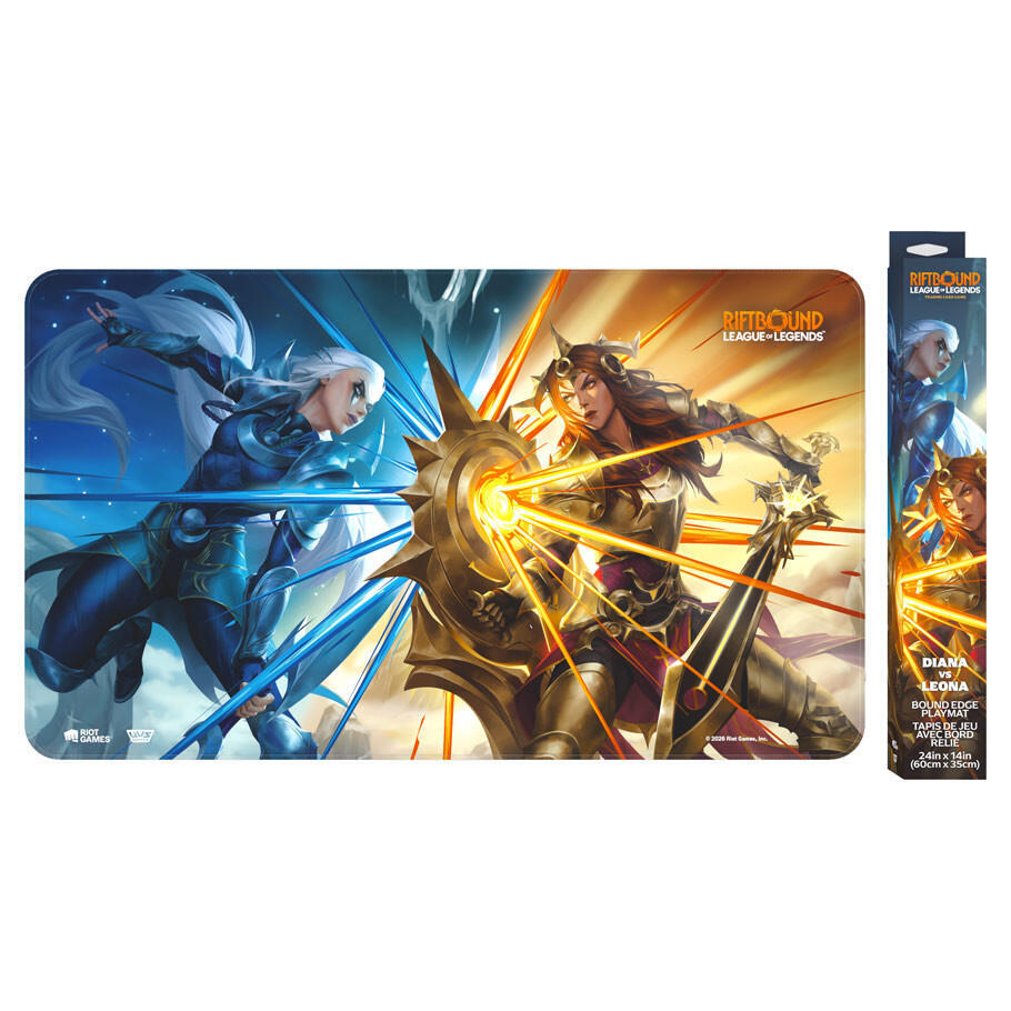 Riftbound League of Legends: Bound Edge Playmat - Diana vs Leona