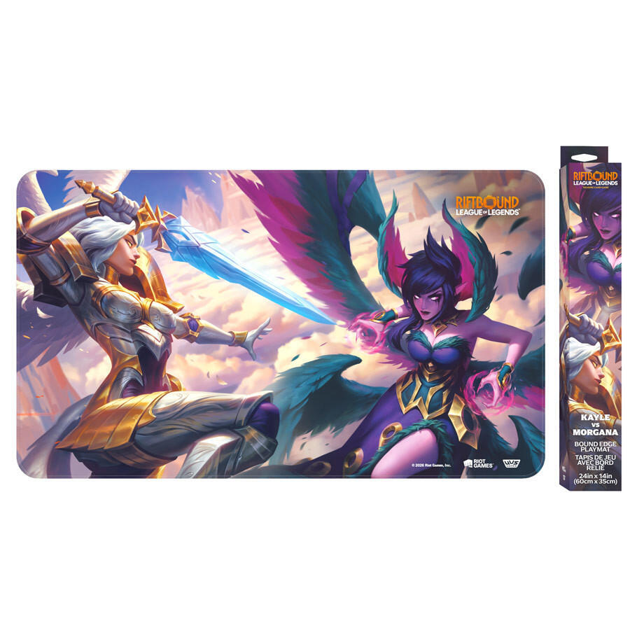 Riftbound League of Legends: Bound Edge Playmat - Kayle vs Morgana