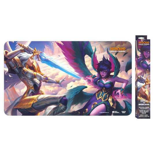 Riftbound League of Legends: Bound Edge Playmat - Kayle vs Morgana