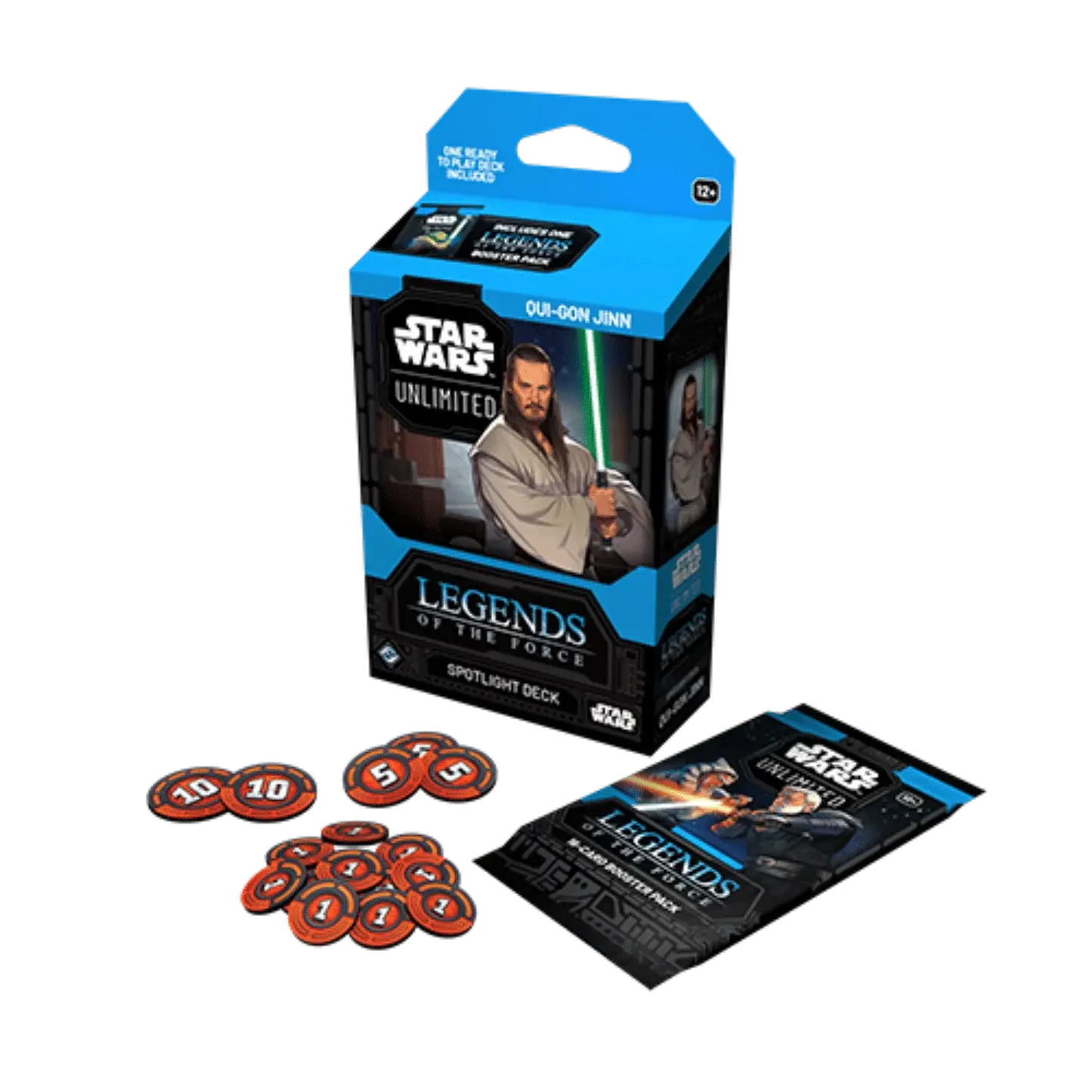 Swu Legends Of The Force Spotlight Deck: Qui-gon Jinn