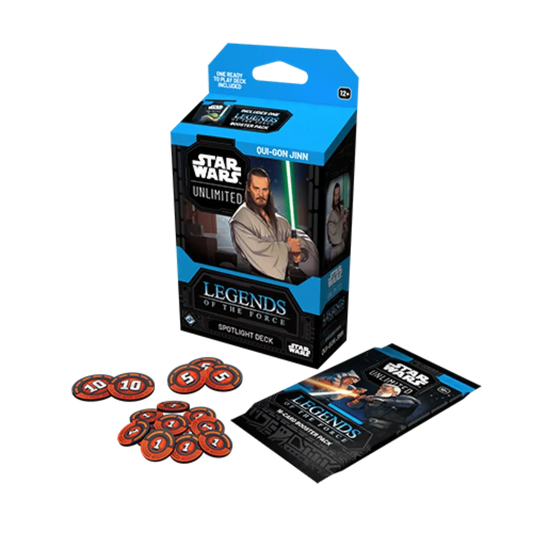 Swu Legends Of The Force Spotlight Deck: Qui-gon Jinn
