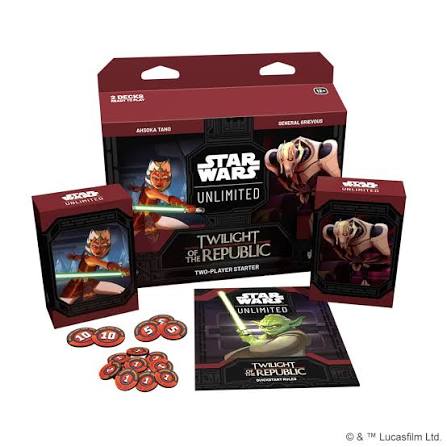Swu Twilight Of Republic 2 Player Start Decks