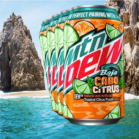 Mountain Dew Baja Cabo Citrus