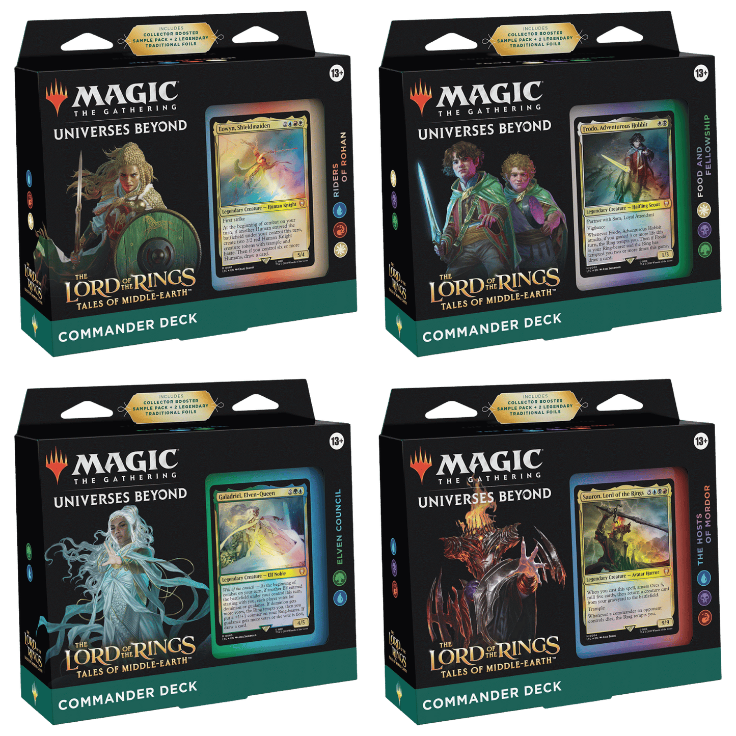 MTG Lord of The Rings Commander Deck (Single Deck)
