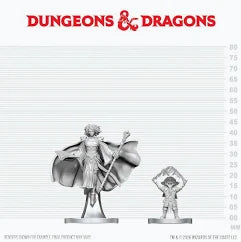 D&D: Nolzur's Marvelous Miniatures - Gnome Warlock & Aasimar Wizard