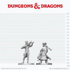 D&D: Nolzur's Marvelous Miniatures - Tiefling Bard & Dwarf Cleric