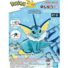 Bandai: Pokemon Model Kit - Vaporeon/Aquali