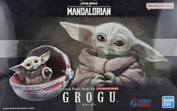 Star Wars The Mandalorian: 1/4 Scale Model Kit - Grogu with 1/12 scale grogu included