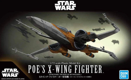 Star Wars The Rise Of Skywalker: Poe's X-Wing Fighter 1/72 Scale Model Kit
