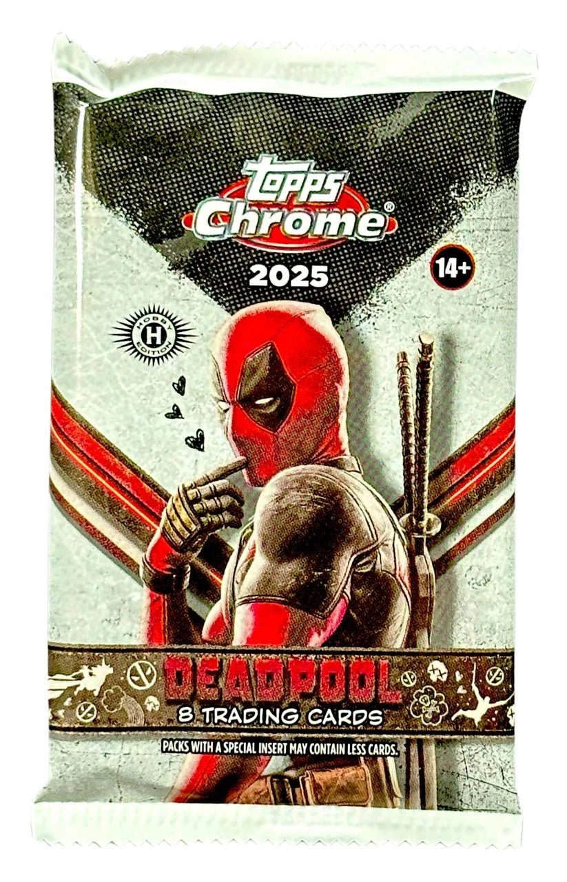Topps Chrome 2025 Marvel Deadpool - Booster Pack