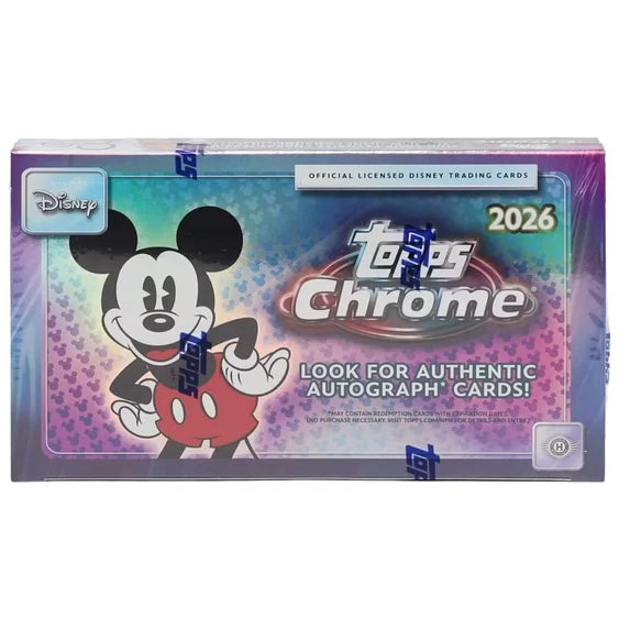 Topps Chrome: Disney 2026 Hobby Box