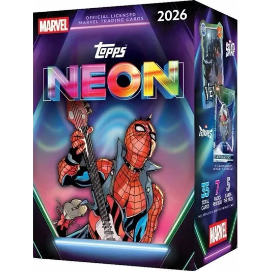 Topps: Neon Trading Cards Value Box - Marvel