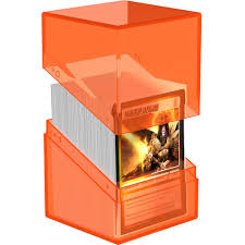 Ultimate Guard Boulder 100+ Clear Poppy Topaz