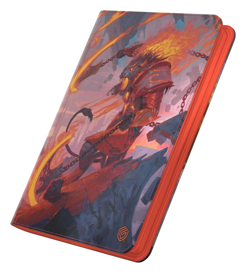 Ultimate Guard: Zipfolio 18-Pocket Xenoskin - MTG Reality Fracture - Ajani Resolute/Ajani Unrelenting