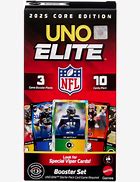 Uno Elite NFL Booster Set 2025 Core Edition