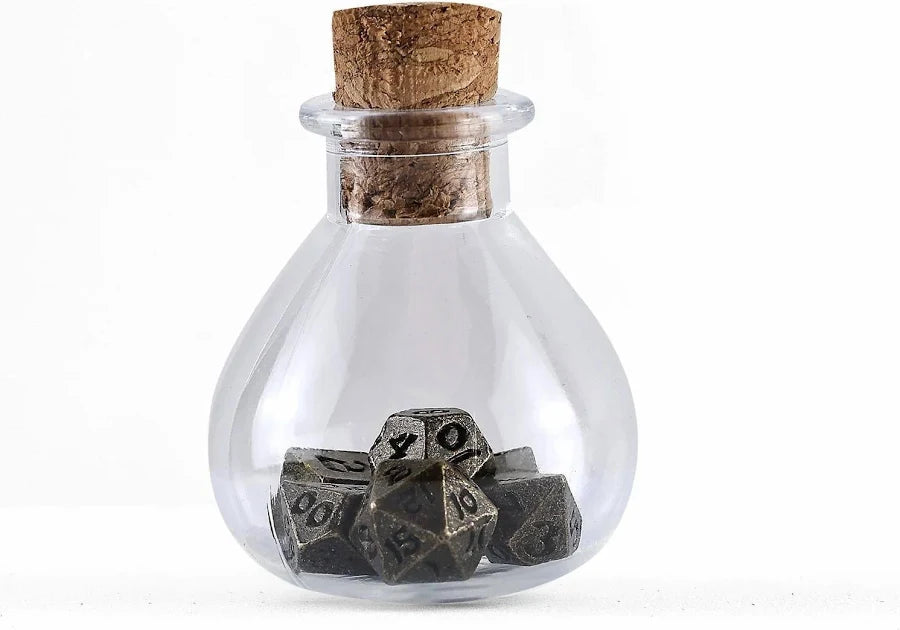 Unseelie PB Mini Metal 7-Piece Dice Set