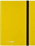 Ultra Pro 9 Pocket Eclipse Portfolio Lemon Yellow
