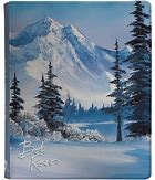Up Zip Pro Binder 9Pkt Bob Ross Winter Paradise