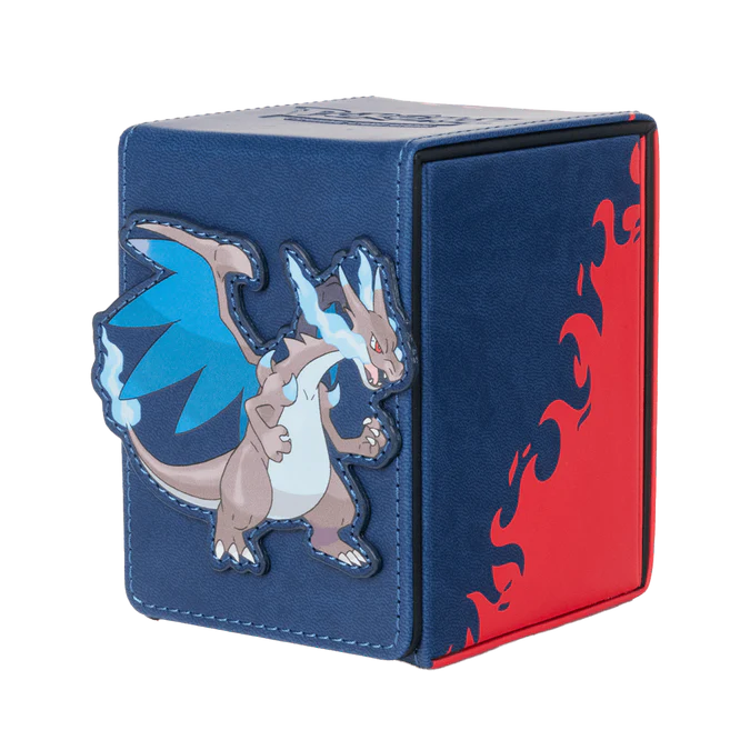 Ultra Pro: Alcove Flip Deck Box - Pokemon - Mega Charizard X