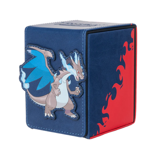 Ultra Pro: Alcove Flip Deck Box - Pokemon - Mega Charizard X