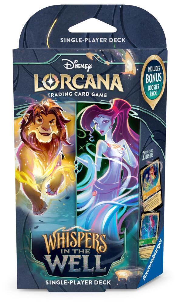 Disney Lorcana: Single Player Deck - Whispers in the Well