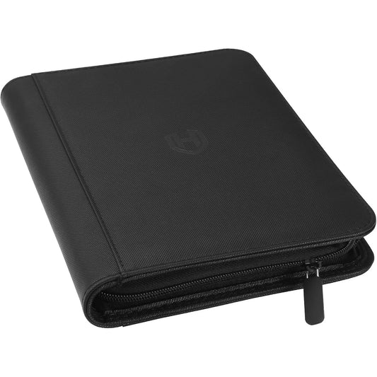Ultimate Guard: Zipfolio 4pkt Xenoskin Black