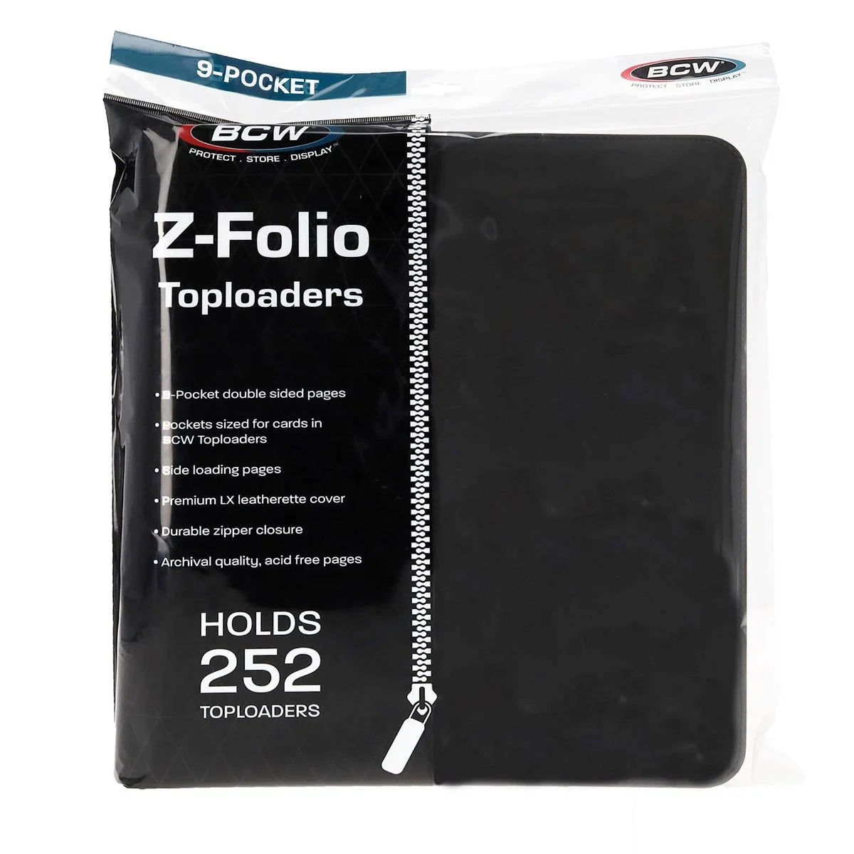 BCW Z-Folio 9 Pocket Toploader Binder