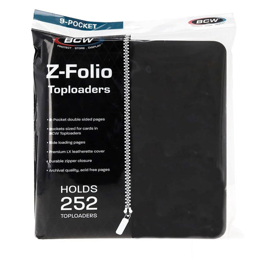 BCW Z-Folio 9 Pocket Toploader Binder