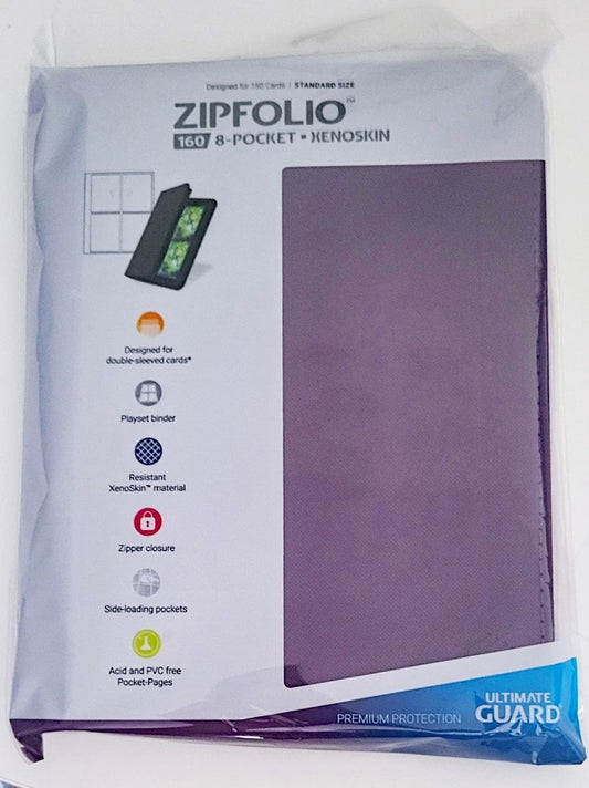Ultimate Guard: Zipfolio XenoSkin 160 Cards - Purple